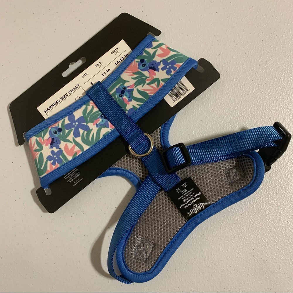 Disney Lilo & Stitch Pet Harness-Size M New - Picture 4 of 7